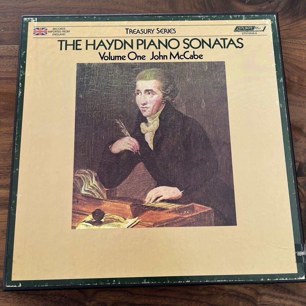 HAYDN Piano Sonatas Vol. 1 John McCabe 3x Vinyl LP London ffrr STS 15344
